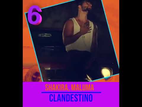 Las canciones más sonadas del 25 de agosto del 2018