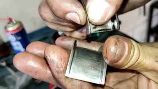 retirando folga axial motor GM , sem desmontar motor , apenas corrigindo a folga , deixa o like