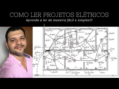 Como ler projeto elétrico