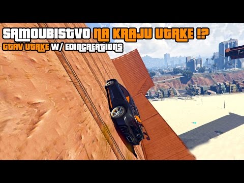 SAMOUBISTVO NA KRAJU UTRKE !? / GTAV Utrke w/ EdinCreations