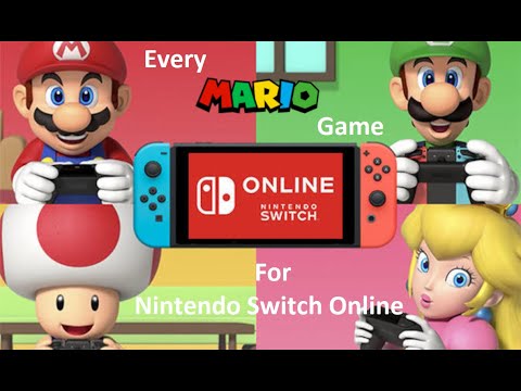 Every Mario Game Currently on Nintendo Switch Online + Expansion Pack for Nintendo Switch
