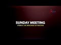 Sunday Meeting Sermon Speaker Pastor Werner Nachigal