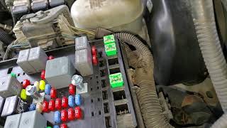 Rainier/Trailblazer AC Compressor Fuse and Relay Location