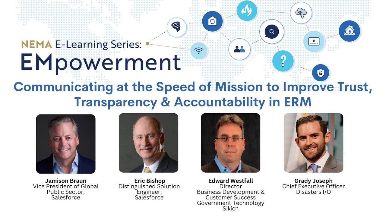 Communicating at the Speed of Mission to Improve Trust, Transparency, and Accountability in ERM