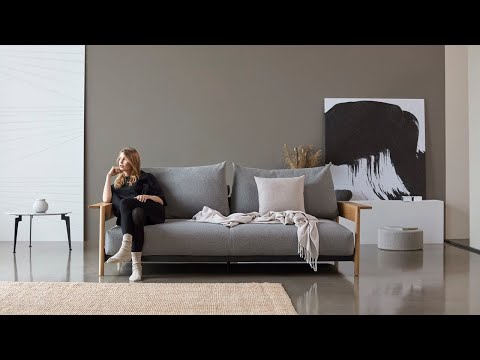 MALLOY Wood sofa rozkładana Innovation Living
