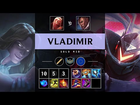 Vladimir Mid vs Lucian - EUW Challenger Patch 25.15