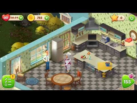 Homescapes Level 154 SCHWER Lösung / Solution / Help - Die Küche! #homescapes