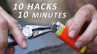 10 Survival and Bushcraft HACKS you probably didn