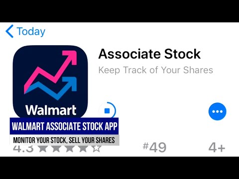 Walmart Associate Stock App with Computershare, Monitor Stock,Dividends,Investing, Sell Shares Video