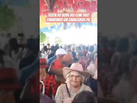 festa do bode rei com trio canarinho em cabaceiras pb..