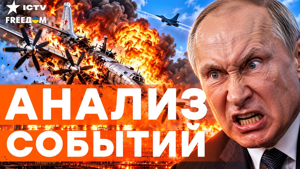 ТУ-95 РАЗБИЛСЯ, ШЕСТЬ НПЗ ПОД УДАРОМ! РФ ТЕРЯЕТ ПУНКТЫ УПРАВЛЕНИЯ И ПОЗИЦИИ   | F