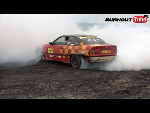 2 Miejsce Pokaz mocy klasa PRO - BMW E36 3.5 V8 "JONY" - XXI Ogólnopolski Zlot BMW Toruń 2018