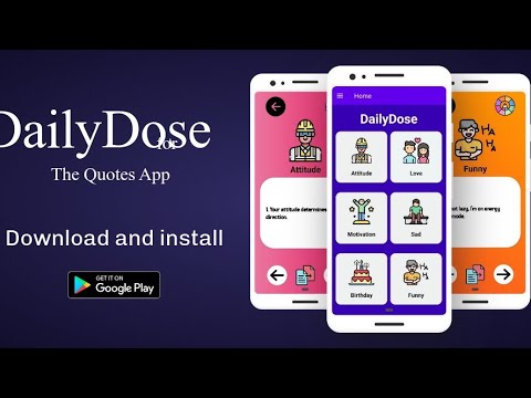 DailyDose-The Quotes App