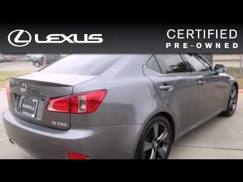 Preowned 2012 Lexus IS 250 Dallas TX 75209