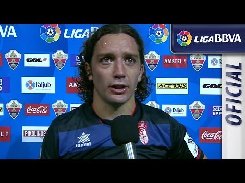 Entrevista a Iturra tras el Elche CF (0-1) Granada CF - HD