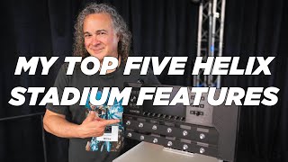 Video thumbnail for MY TOP FIVE LINE 6 HELIX STADIUM XL FEATURES by DougDopplerMusic