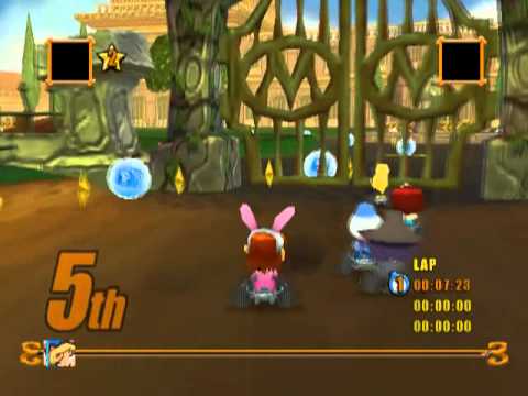 Myth Makers Super Kart GP (PS2 Gameplay)