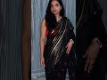 Open Saree Pallu Saree Drape Saree Sareedrape Sareekaisepahane Shorts