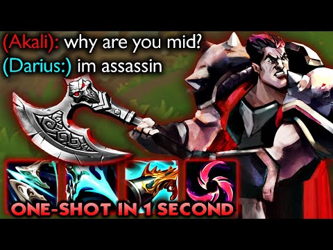 DARIUS IS A MID LANE GOD (BEST ASSASSIN)