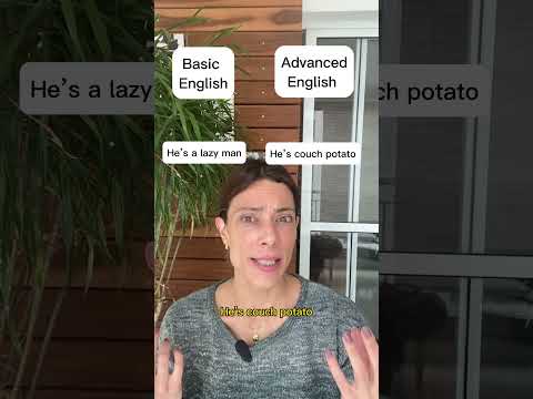 Basic English x Advanced English - learn the different forms and start using it! #basicenglish