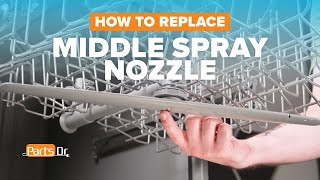 How to Replace Middle Spray Nozzle (part # DD82-01390A) on Your Samsung Dishwasher