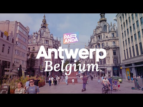 Discovering again Antwerp on Foot: A City Center Walk (4K 60fps) 🇧🇪