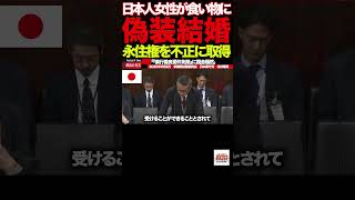 【北村晴男】⑤「結婚→永住権→離婚→家族呼び寄せ」国会で暴かれた制度の盲点#北村晴男#日本保守党#国会質疑#移民政策#永住権#偽装結婚#重婚問題#入管法#外国人問題