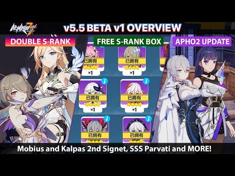 Honkai Impact 5.5 Beta v1 All Info