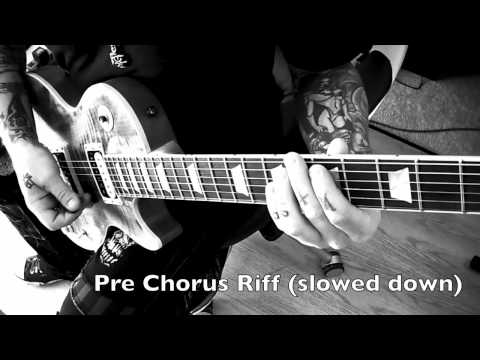 Sixx:A.M. - Lies Of The Beautiful People - Guitar Lesson by Dj ASHBA