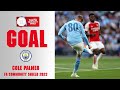GOAL | Cole Palmer | Arsenal 0-1 Manchester City | 2023 Community Shield