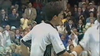 Tim Henman vs Patrick Rafter 1998 Wimbledon R4 Highlights