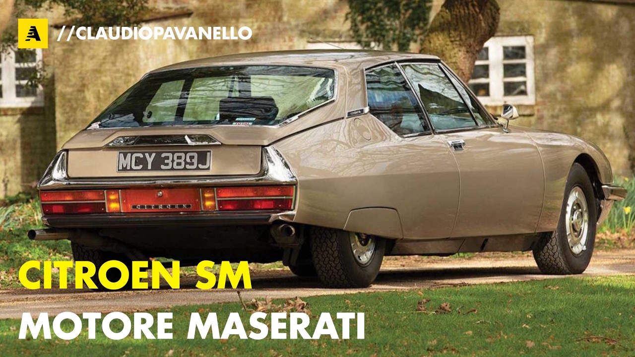 Storia della Citroen SM | Quella col motore MASERATI...