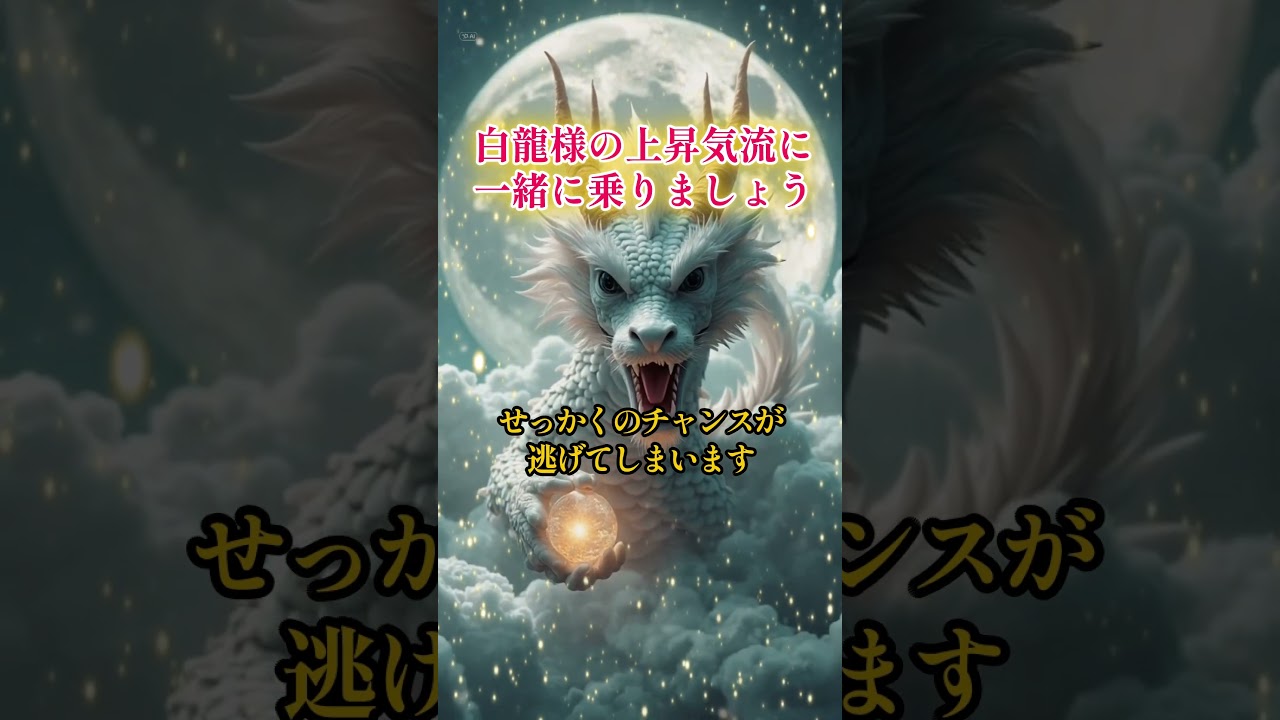 【運気上昇】白龍様と共に運気アップしましょう#運気上昇 #浄心 #dragon