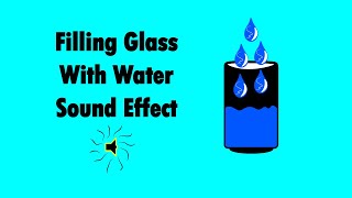 Download lagu Filling glass with water sound effect mp3