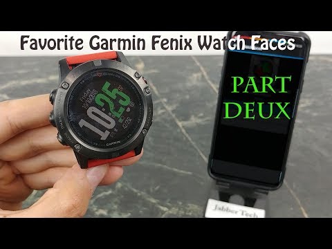 Garmin Fenix Watch Face Review : Favorite Watch Faces for Gamin Devices Fenix 5 / Fenix 5X Video