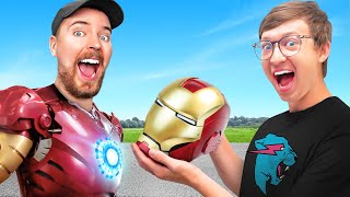 I Built MrBeast A Real Iron Man Suit!