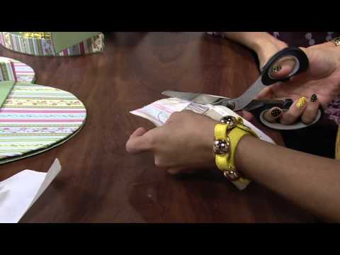 Mulher.com 06/05/2013 Paula Oliveira - Cartonagem oratório Parte 2