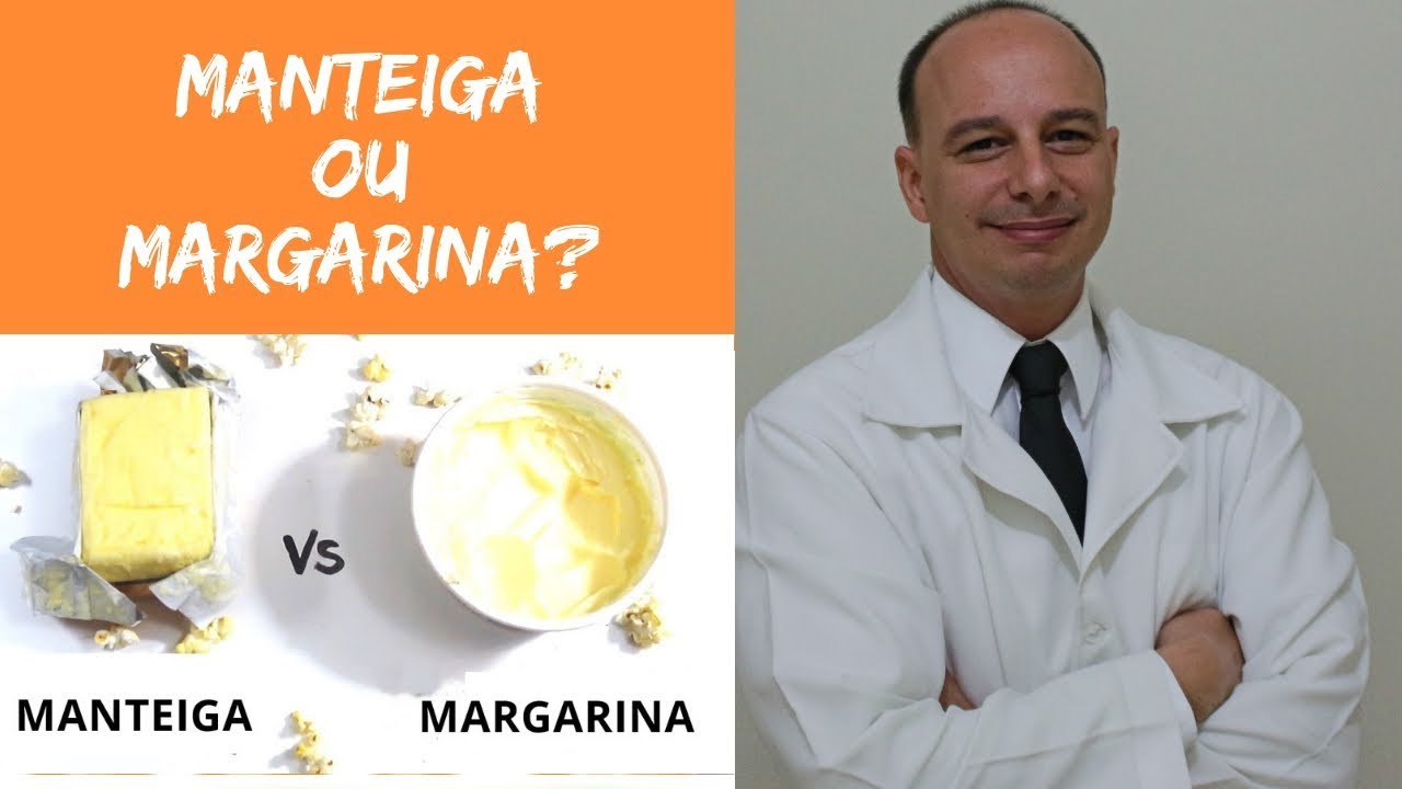 Margarina ou Manteiga Qual a Mais Saudável? || Dr. Moacir Rosa