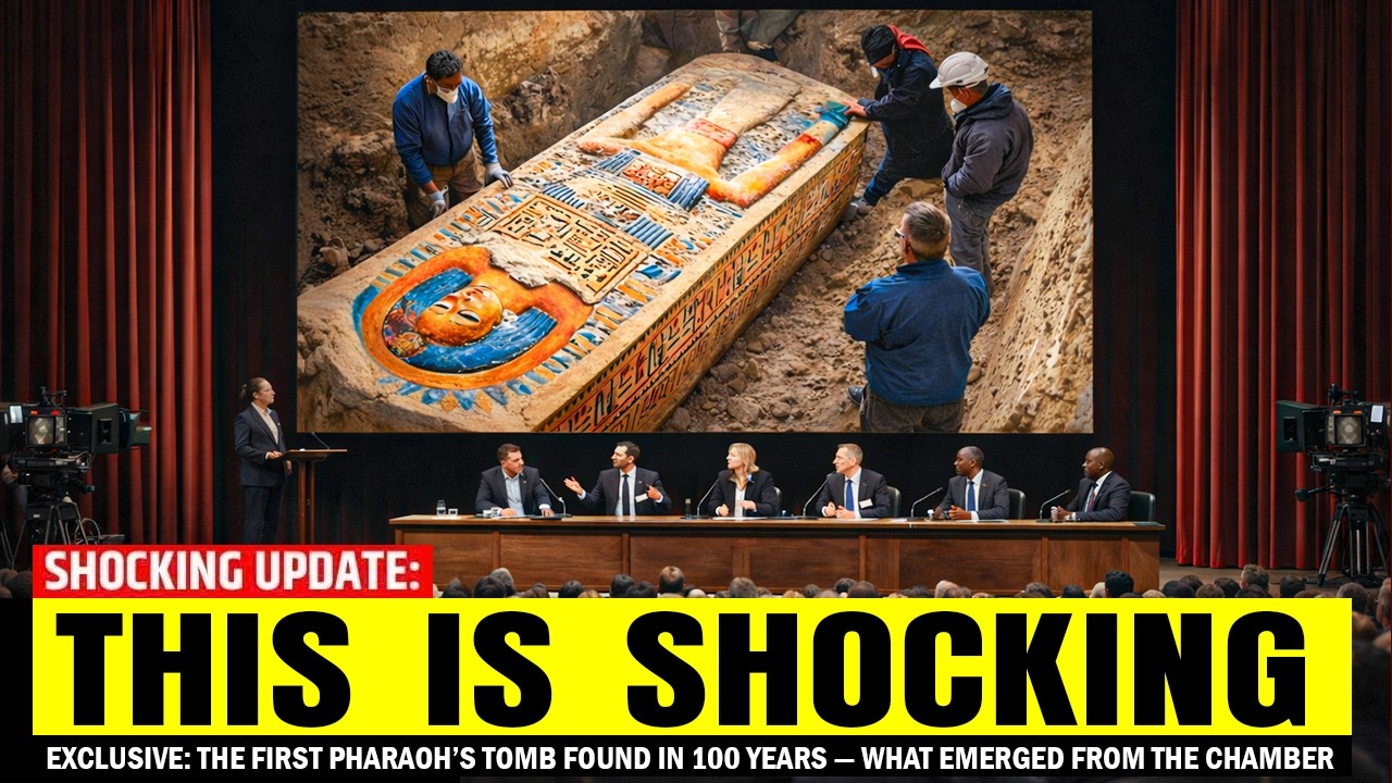 Exclusive: First Pharaoh’s Tomb Found in a Century — What Emerged From the Chamber Stunned Experts