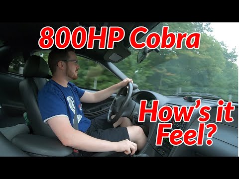 Whipple 800HP Ford SVT Cobra - How's It Feel?