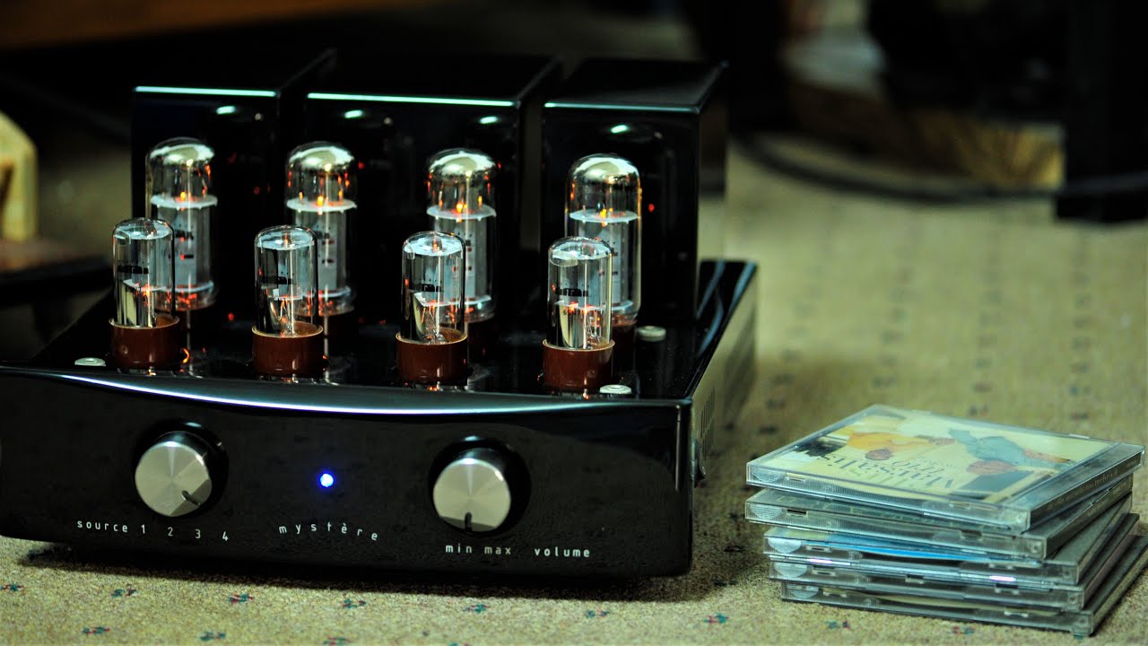 Mystère IA11 EL34  tube amplifier  & TANNOY system 8