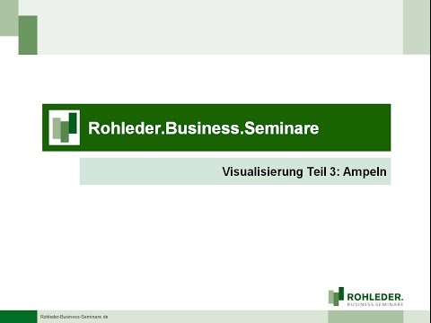 Excel-Booster: Ampeln (Visualisierung Teil 3)