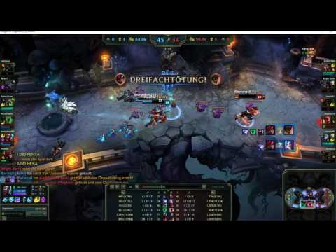 [LoL] Hexakill - Katarina Pentakill