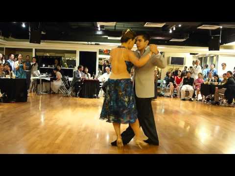 Jonatan Aguero y Vivian Yeh @ 2013 Hong Kong Xtreme Asian milonga , June 2013, 1/2