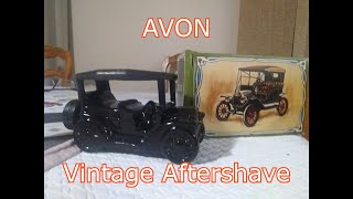 Unboxing: Avon Vintage bottles and aftershave.