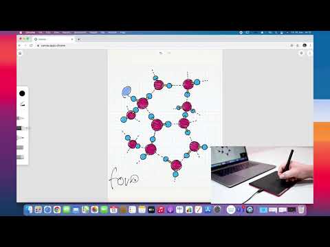 Grafinė planšetė Wacom One S CTL-472 su pieštuku video