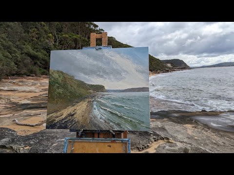 Outdoor Oil Painting - Creating Mood In An Seascape