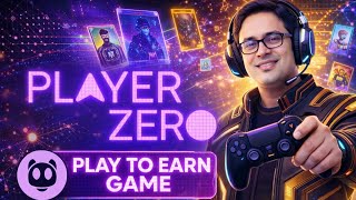 PlayerZero: NEW Free Play to Earn | Tutorial, NFT, Quest, Airdrop  #PlayerZero #a16z