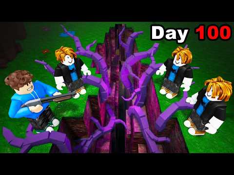 I Carried a NOOB ONLY Team in HARD MODE in 99 Nights in the Forest!