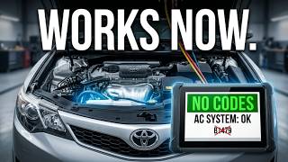 Toyota A/C not working B1479. Watch before replacing compressor